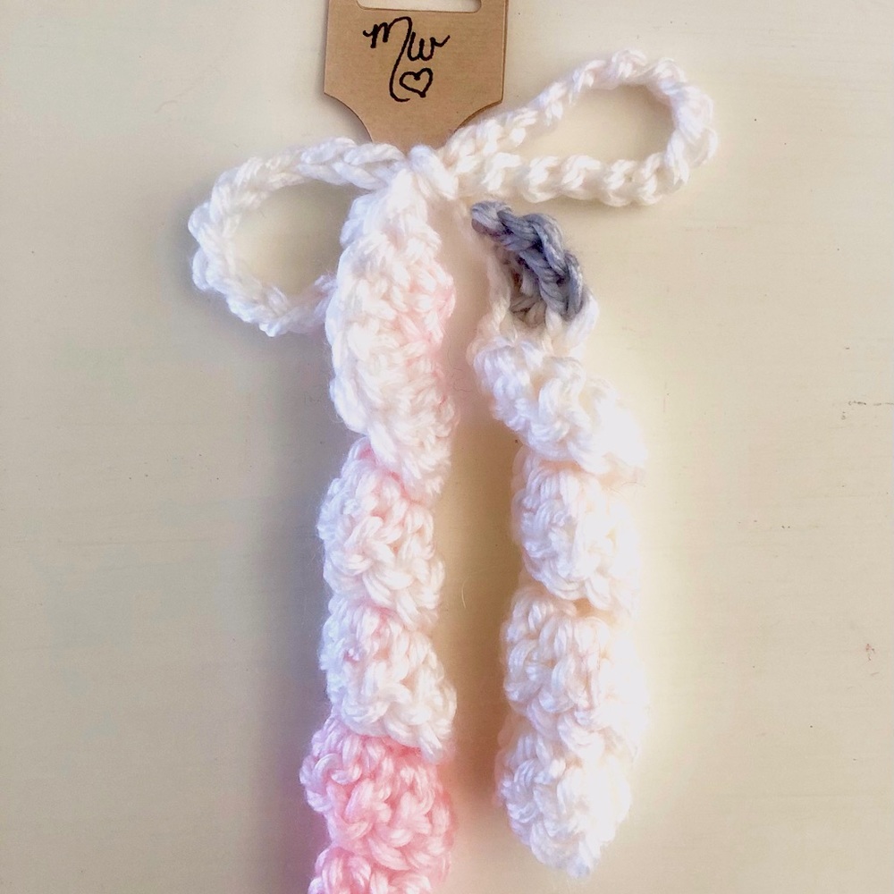 Crocheted Ponytail Curly Q